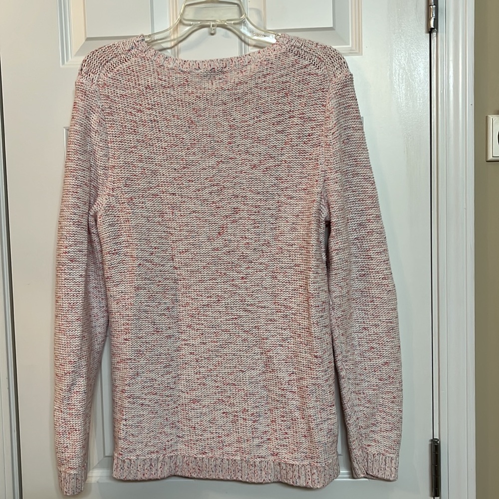Talbots Light Pink Cable Knit Sweater - Picture 4 of 5